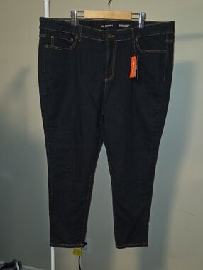 Joe Fresh Dark Blue Slim Straight Men’s Jeans 20 W